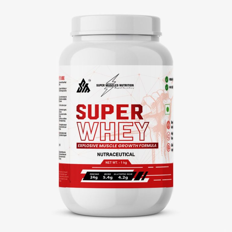 Fuel in Focus – Super Muscle Nutrition Whey Protein Label Design